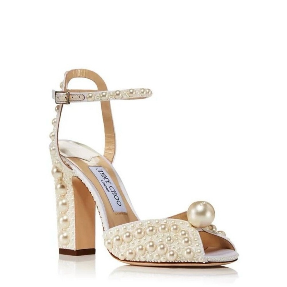 Jimmy Choo Sacaria pearl sandals